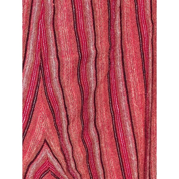 Sag Harbor women’s 1X capris striped elastic waist wide leg colorful pocket - Picture 7 of 12